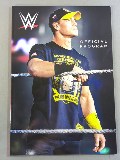 WWE OFFICIAL PROGRAM 2025