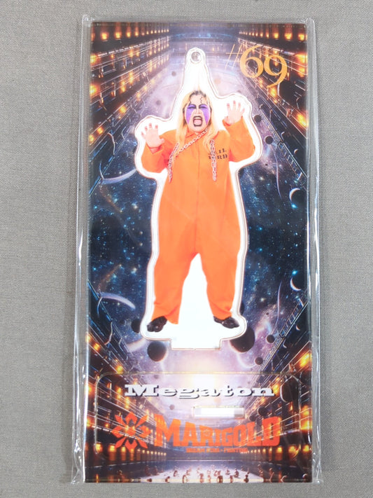 Megaton #69 Marigold Acrylic Keychain