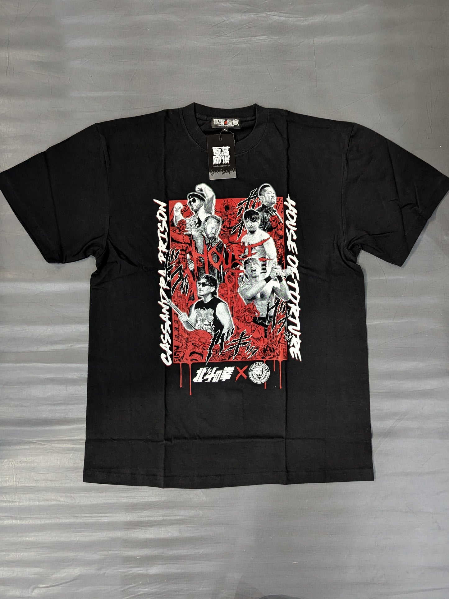 HOUSE OF TORTURE×Fist OF the North Star T-shirt