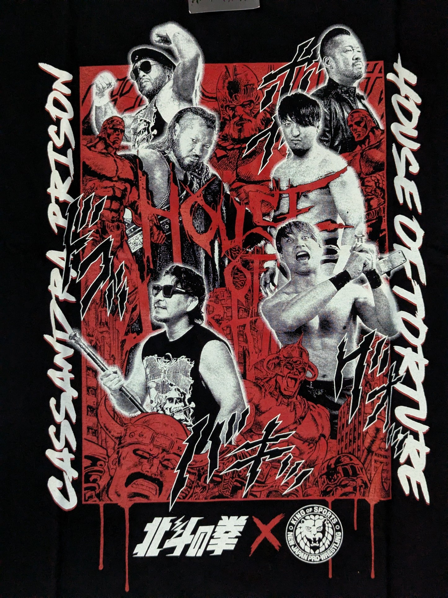 HOUSE OF TORTURE×Fist OF the North Star T-shirt