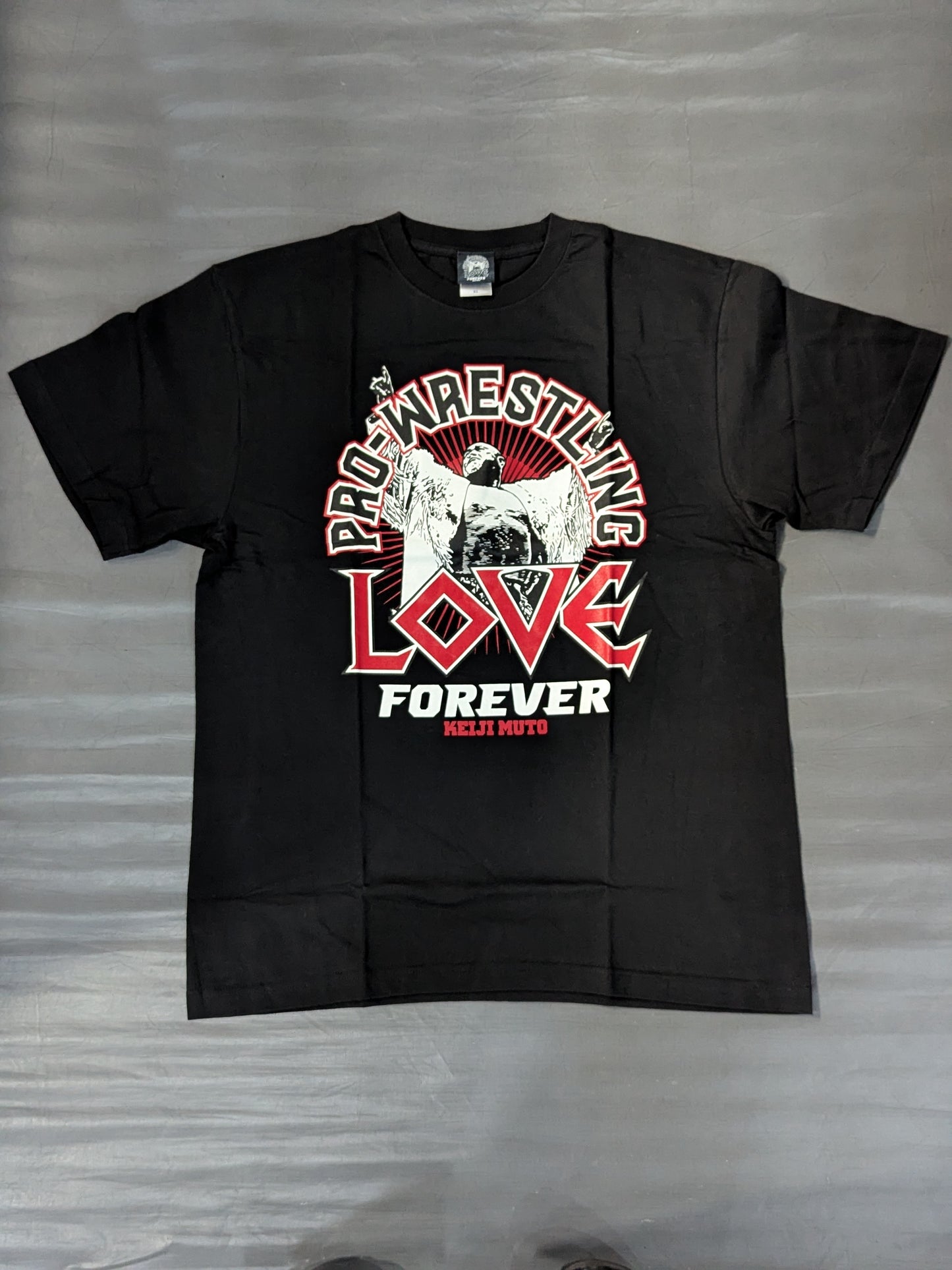 Muto Keiji  "LOVE FOREVER" T-Shirt (Black)