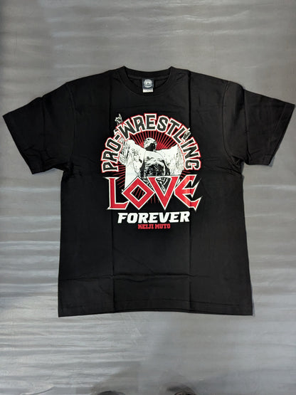 Muto Keiji  "LOVE FOREVER" T-Shirt (Black)