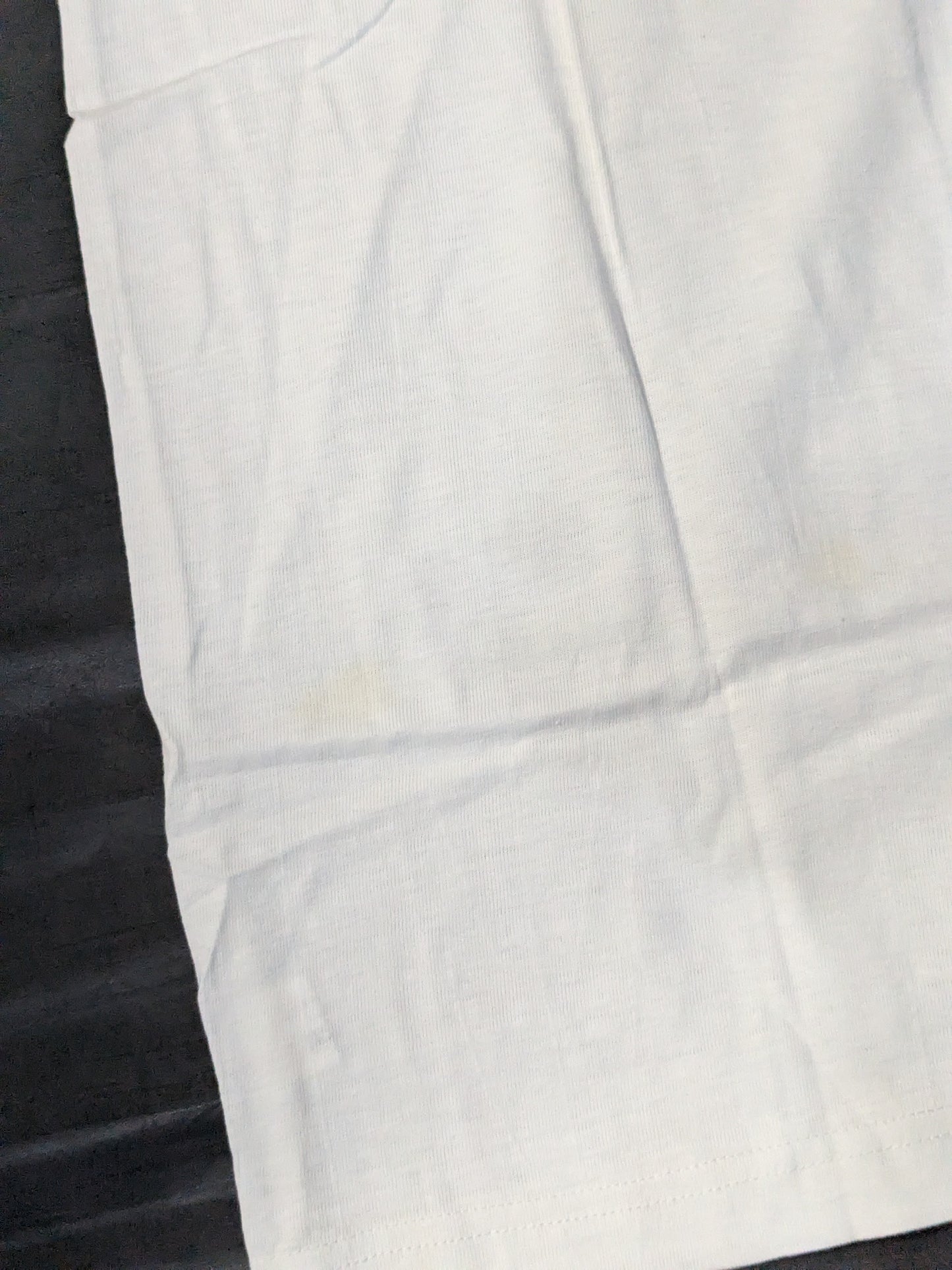 Black Cat Illustration T-Shirt (White)
