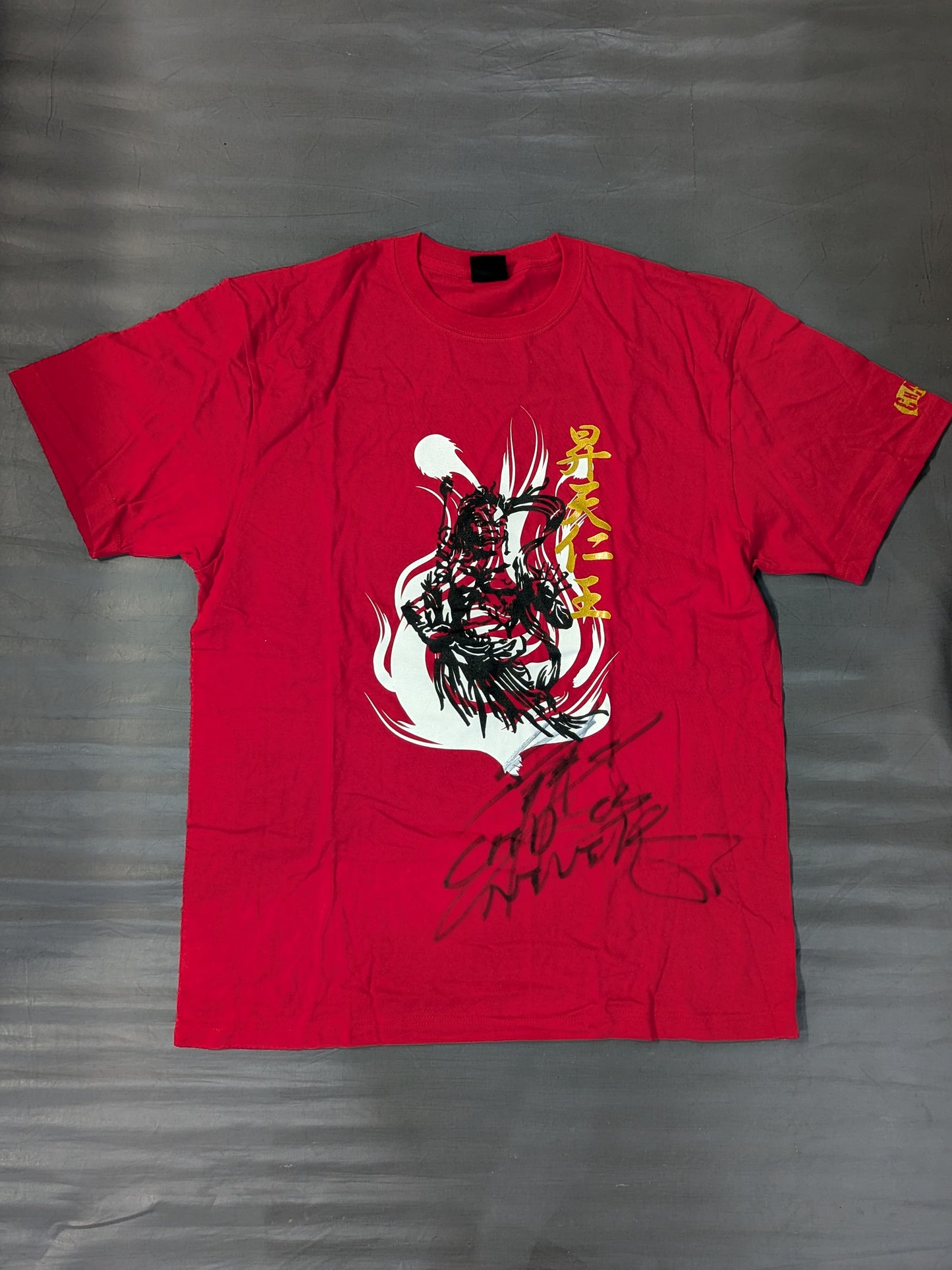 【hand signed autograph】 Hirooki Goto Nioh " T-Shirt