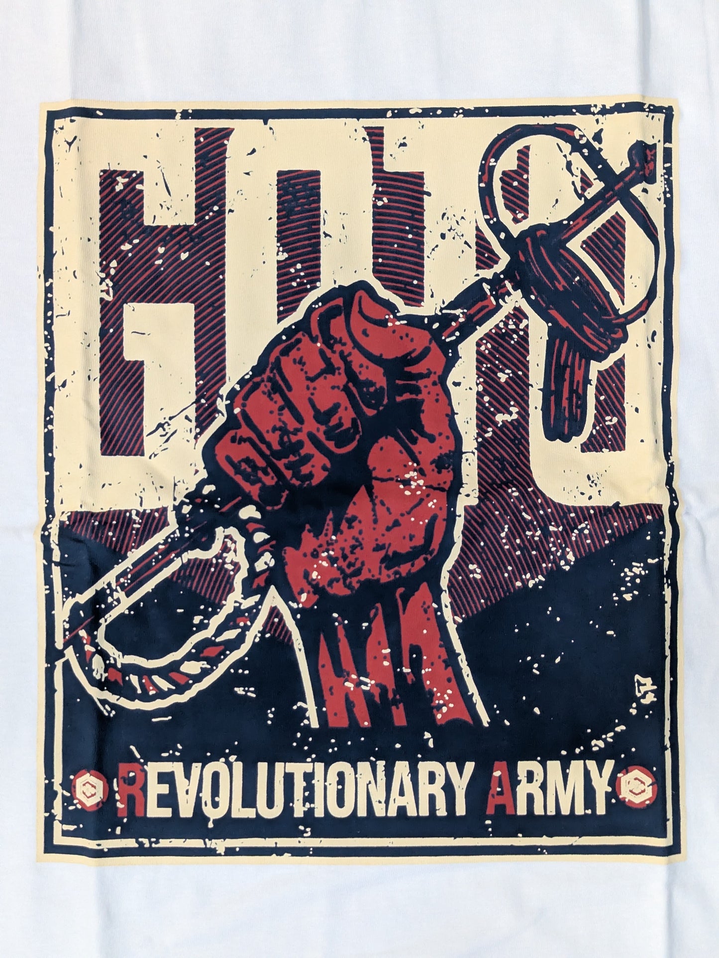 Hirooki Goto  "Goto Revolutionary Army" T-shirt (white)