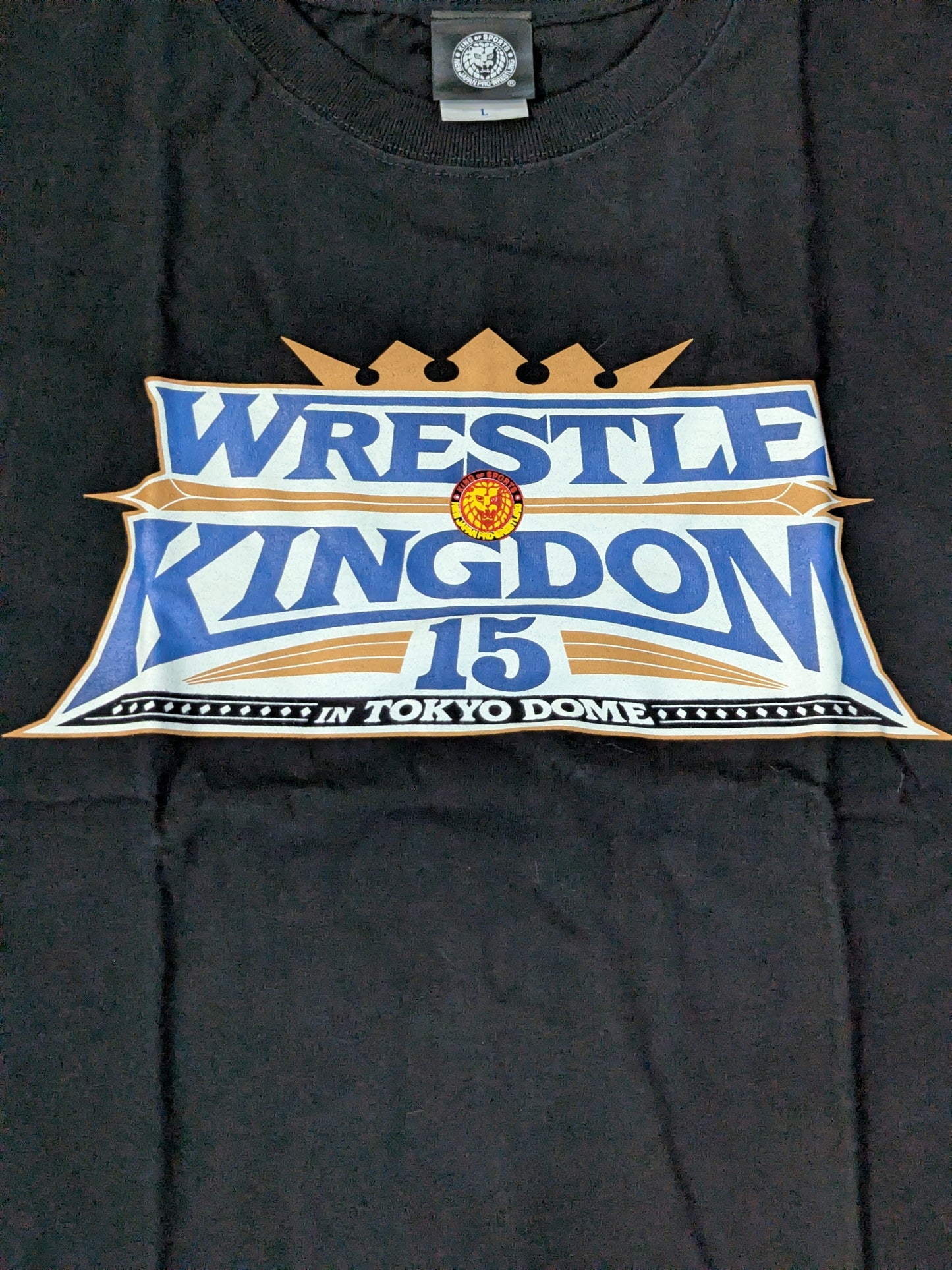 WRESTLE KINGDOM 15 大会記念 Tシャツ