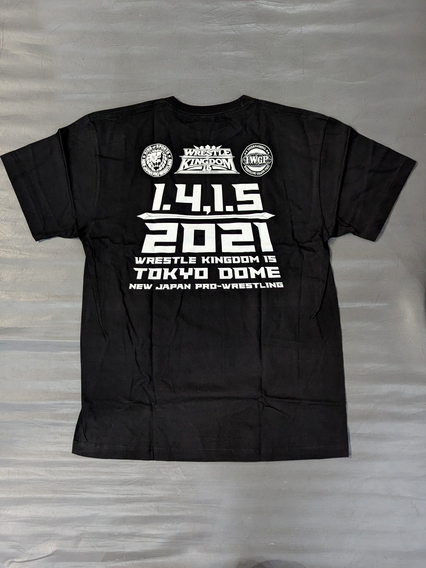 WRESTLE KINGDOM 15 大会記念 Tシャツ