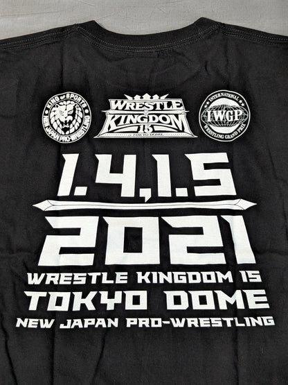WRESTLE KINGDOM 15 大会記念 Tシャツ