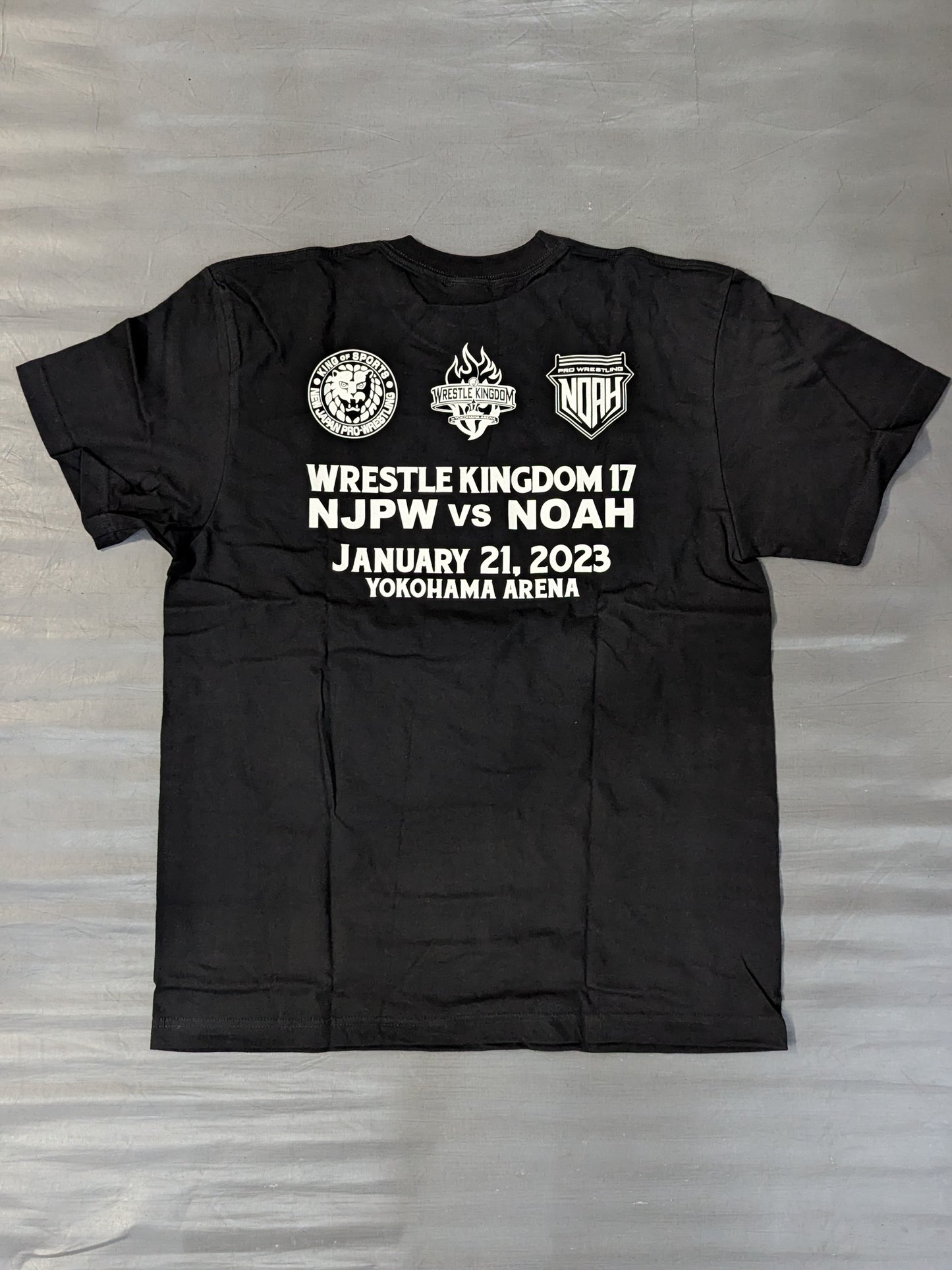 WRESTLE KINGDOM 17 Tournament Commemorative "NJPW vs NOAH" T-Shirt