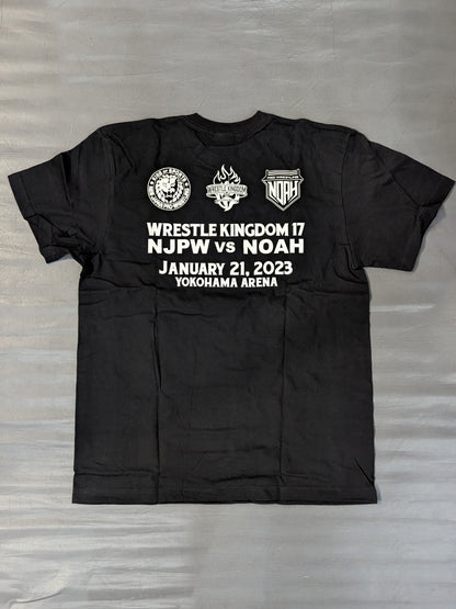 WRESTLE KINGDOM 17 Tournament Commemorative "NJPW vs NOAH" T-Shirt