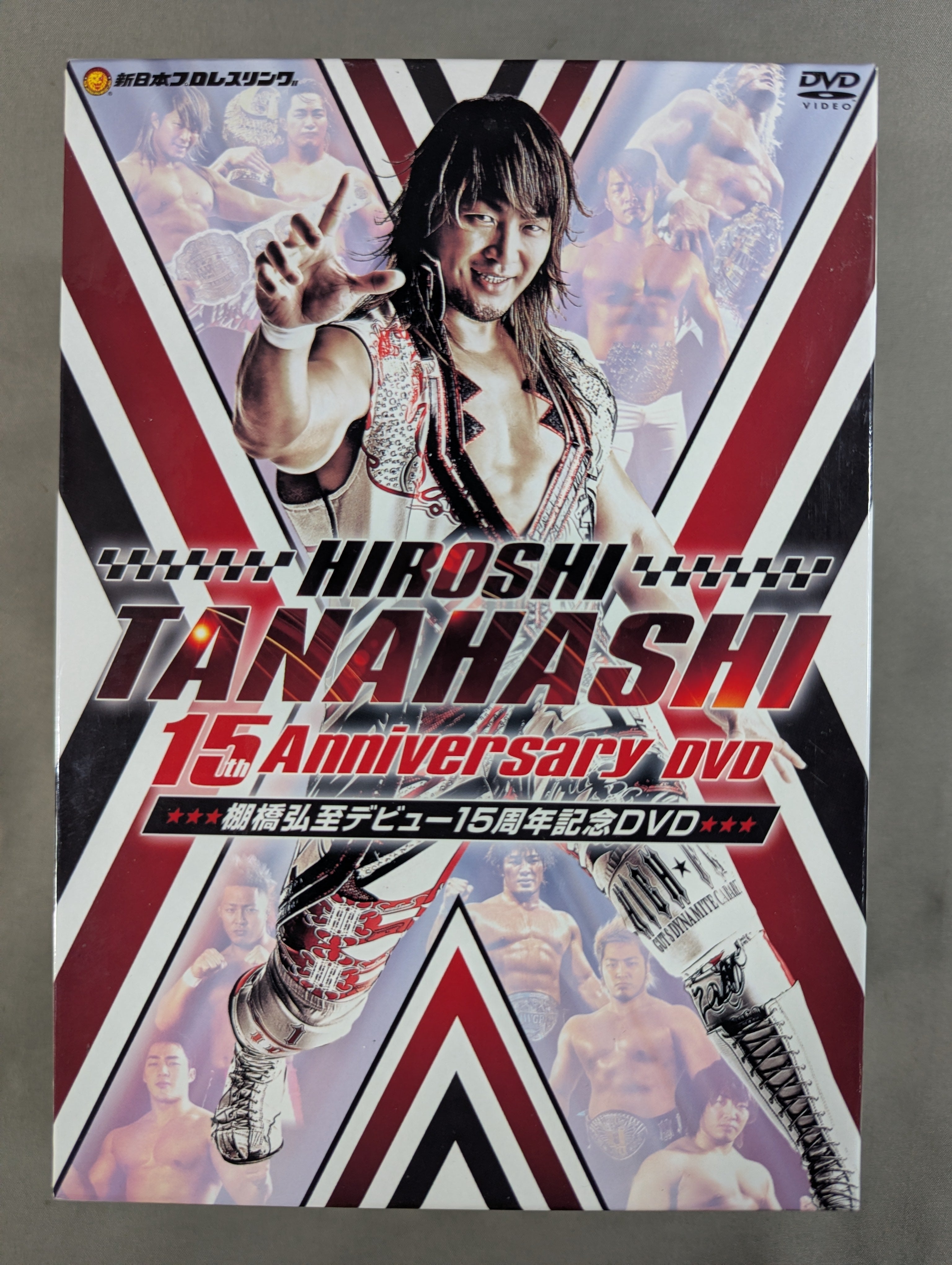 新日本プロレス　棚橋弘至　dvd ☆闘魂ショップ限定特別版☆ 棚橋弘至 デビュー15周年記念DVD 棚橋弘至