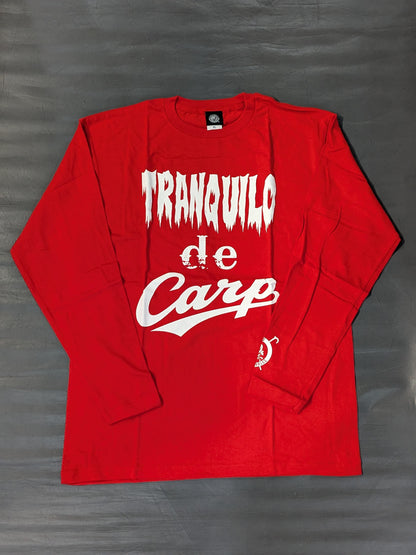 広島東洋カープ×内藤哲也「TRANQUILO de Carp」ロングスリーブTシャツ(レッド)