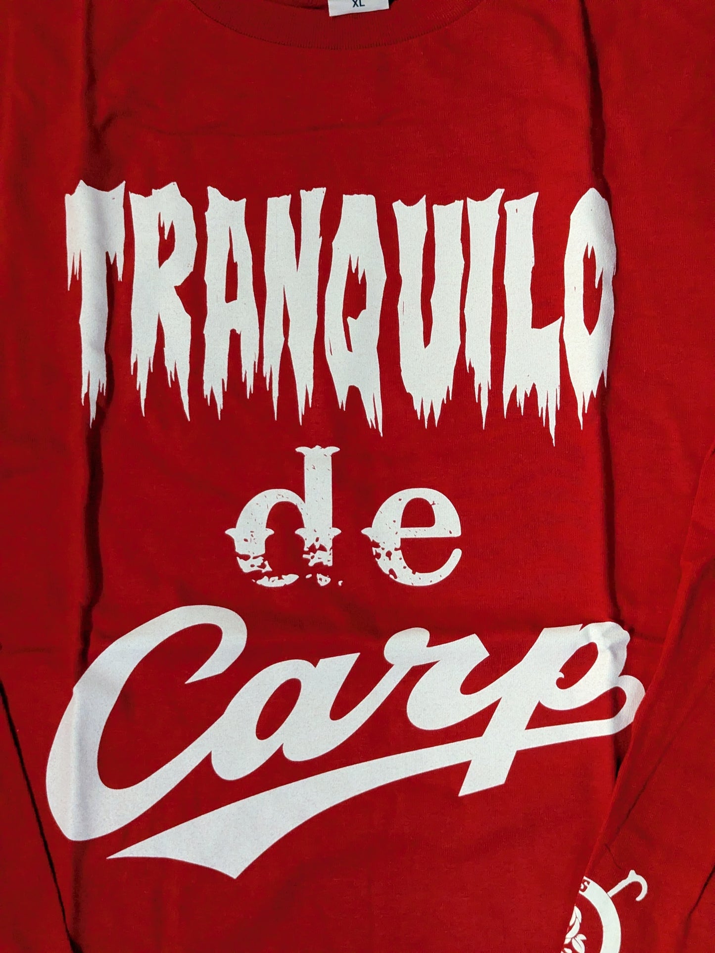 広島東洋カープ×内藤哲也「TRANQUILO de Carp」ロングスリーブTシャツ(レッド)
