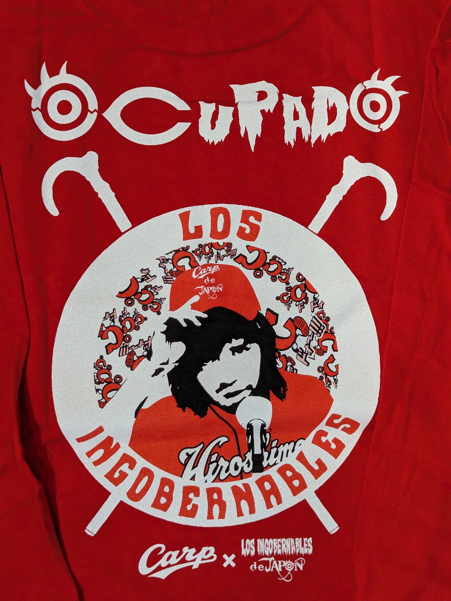 広島東洋カープ×内藤哲也「TRANQUILO de Carp」ロングスリーブTシャツ(レッド)