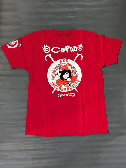 Hiroshima Toyo Carp × Tetsuya Naito "TRANQUILO de Carp" T-shirt (red)