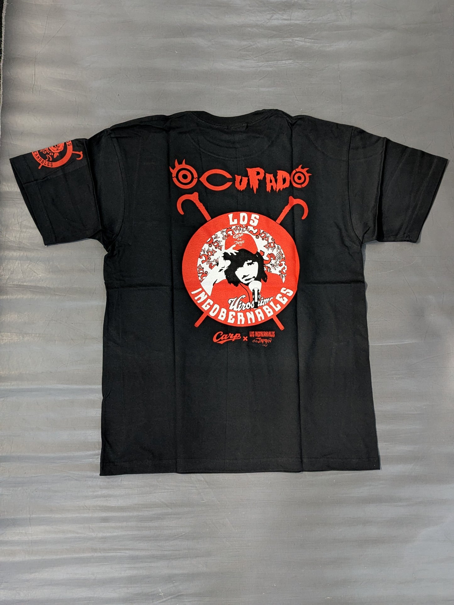 Hiroshima Toyo Carp × Tetsuya Naito "TRANQUILO de Carp" T-shirt (black)