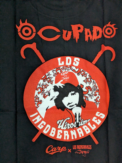 Hiroshima Toyo Carp × Tetsuya Naito "TRANQUILO de Carp" T-shirt (black)