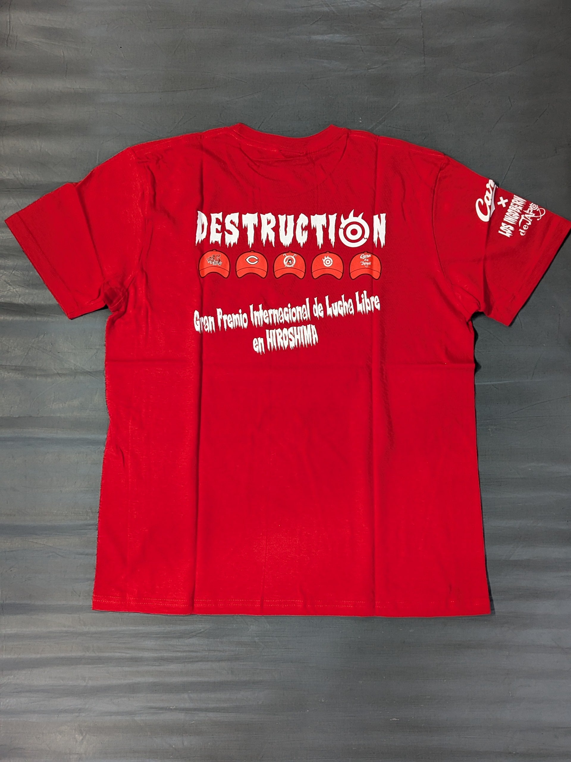 広島東洋カープ×内藤哲也「VAMOS JUNTOS!」Tシャツ(レッド) – 闘道館
