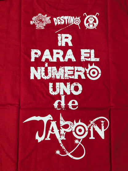 Hiroshima Toyo Carp × Tetsuya Naito "L.I.C" T-shirt (red)