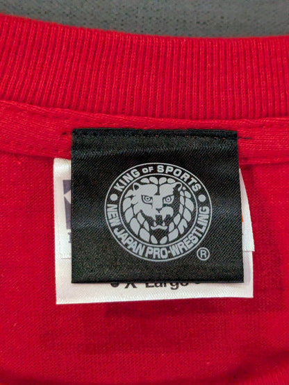 Hiroshima Toyo Carp × Tetsuya Naito "L.I.C" T-shirt (red)