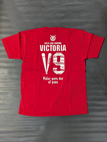 広島東洋カープ×内藤哲也コラボ V9 Tシャツ(レッド)