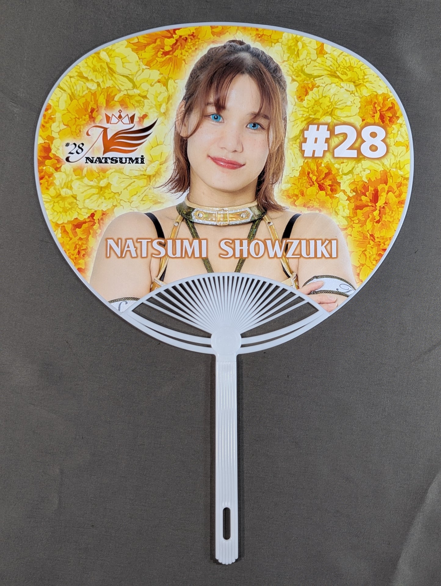 Natsumi Showzuki  Marigold Uchiwa (paper fan)