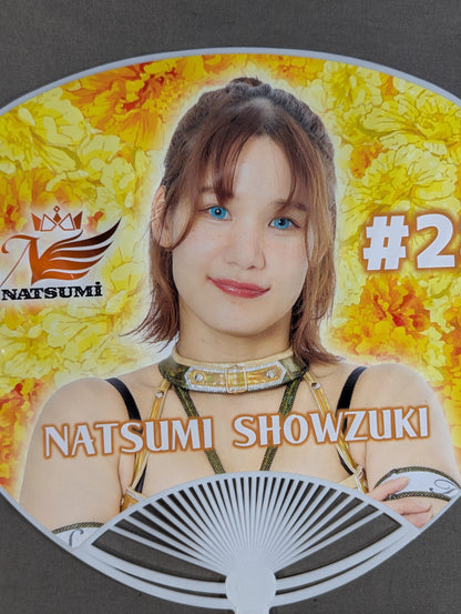 Natsumi Showzuki  Marigold Uchiwa (paper fan)