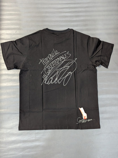 【hand signed autograph】 Tetsuya Naito× Tokyo Sports RESTAURANTE T-shirt