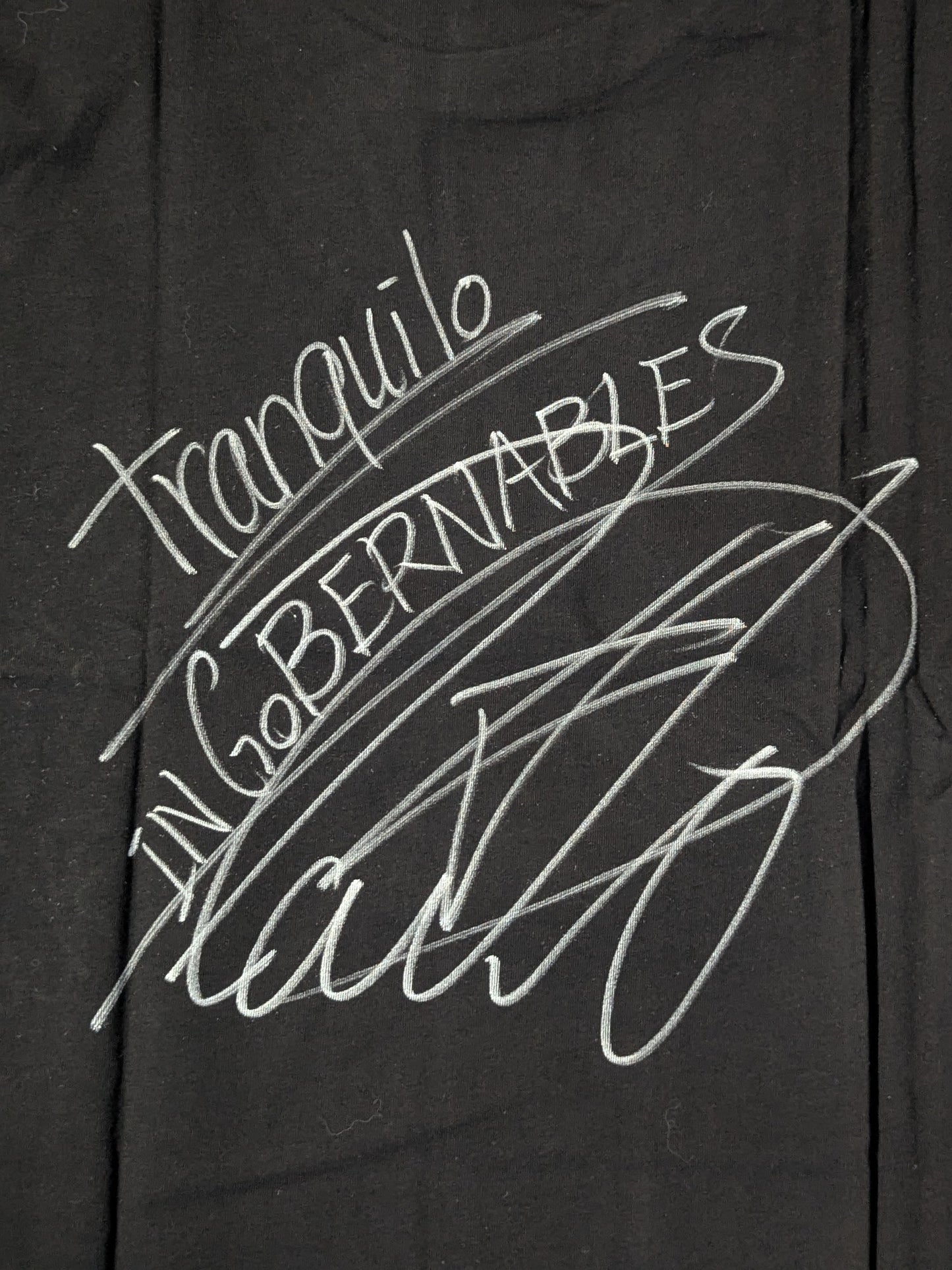 【hand signed autograph】 Tetsuya Naito× Tokyo Sports RESTAURANTE T-shirt