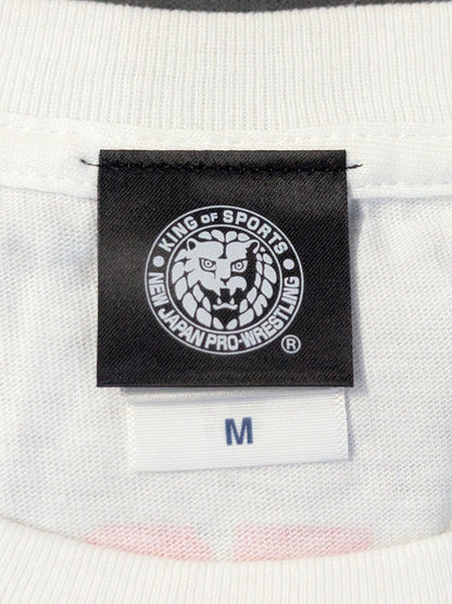 Hiroshima Toyo Carp × Tetsuya Naito "2C7070245" collaboration T-shirt (white× monochrome)