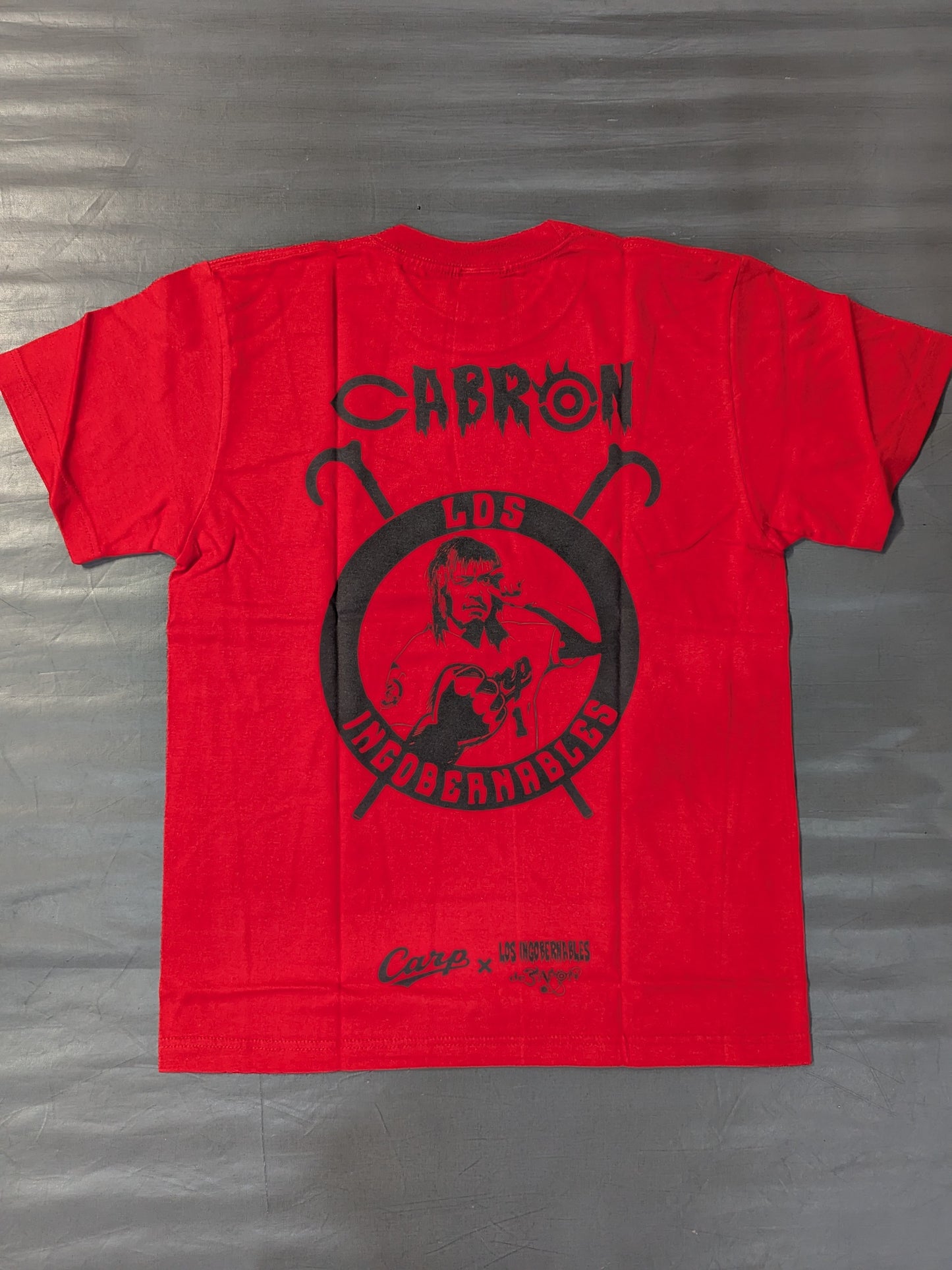 Hiroshima Toyo Carp × Tetsuya Naito "Renacido" collaboration T-shirt