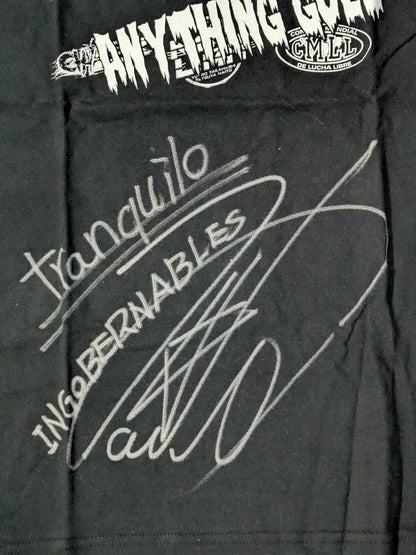 【hand signed autograph】 Tetsuya Naito× Los Ingo Bernabres T-shirt