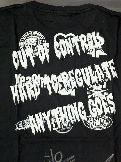 【hand signed autograph】 Tetsuya Naito× Los Ingo Bernabres T-shirt