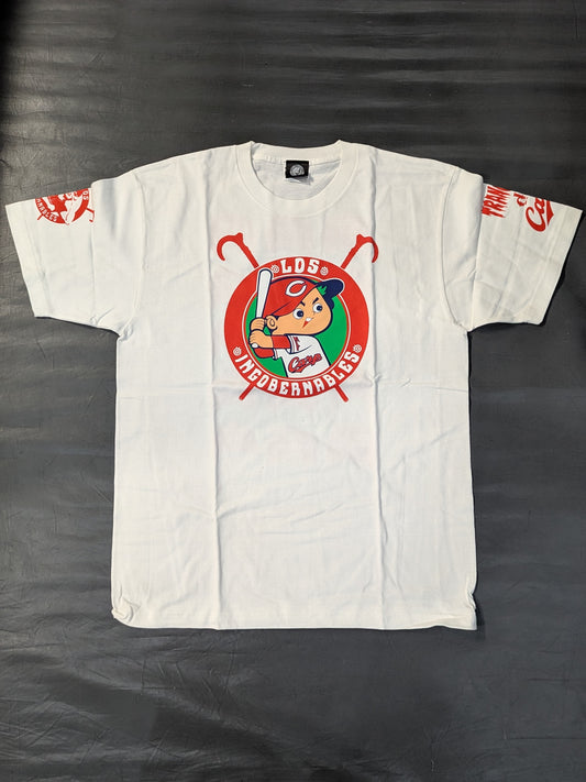 広島東洋カープ×内藤哲也「TRANQUILO de Carp」Tシャツ(ホワイト)