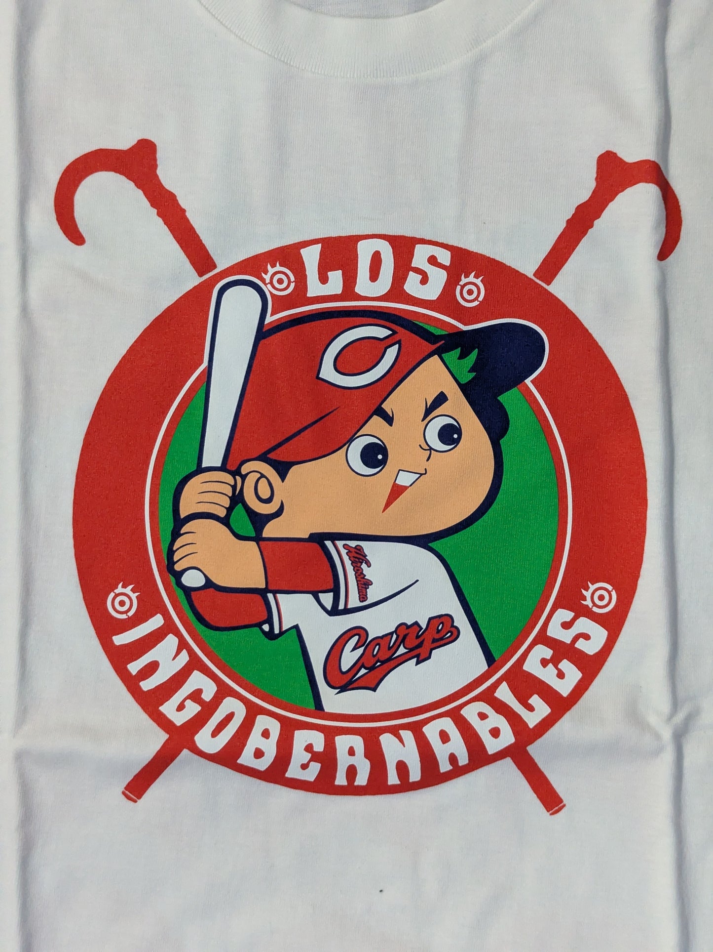 Hiroshima Toyo Carp × Tetsuya Naito "TRANQUILO de Carp" T-shirt (white)