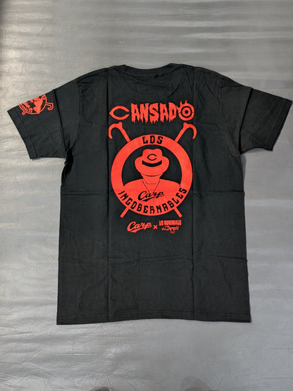 Hiroshima Toyo Carp × Tetsuya Naito "Carp de JAPON" T-shirt (black)
