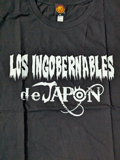 LOS INGOBERNABLES de JAPON  T-shirt (black× white)