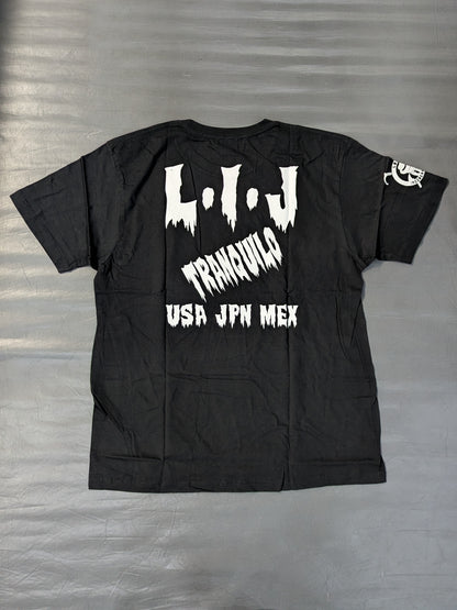 LOS INGOBERNABLES de JAPON  T-shirt (black× white)