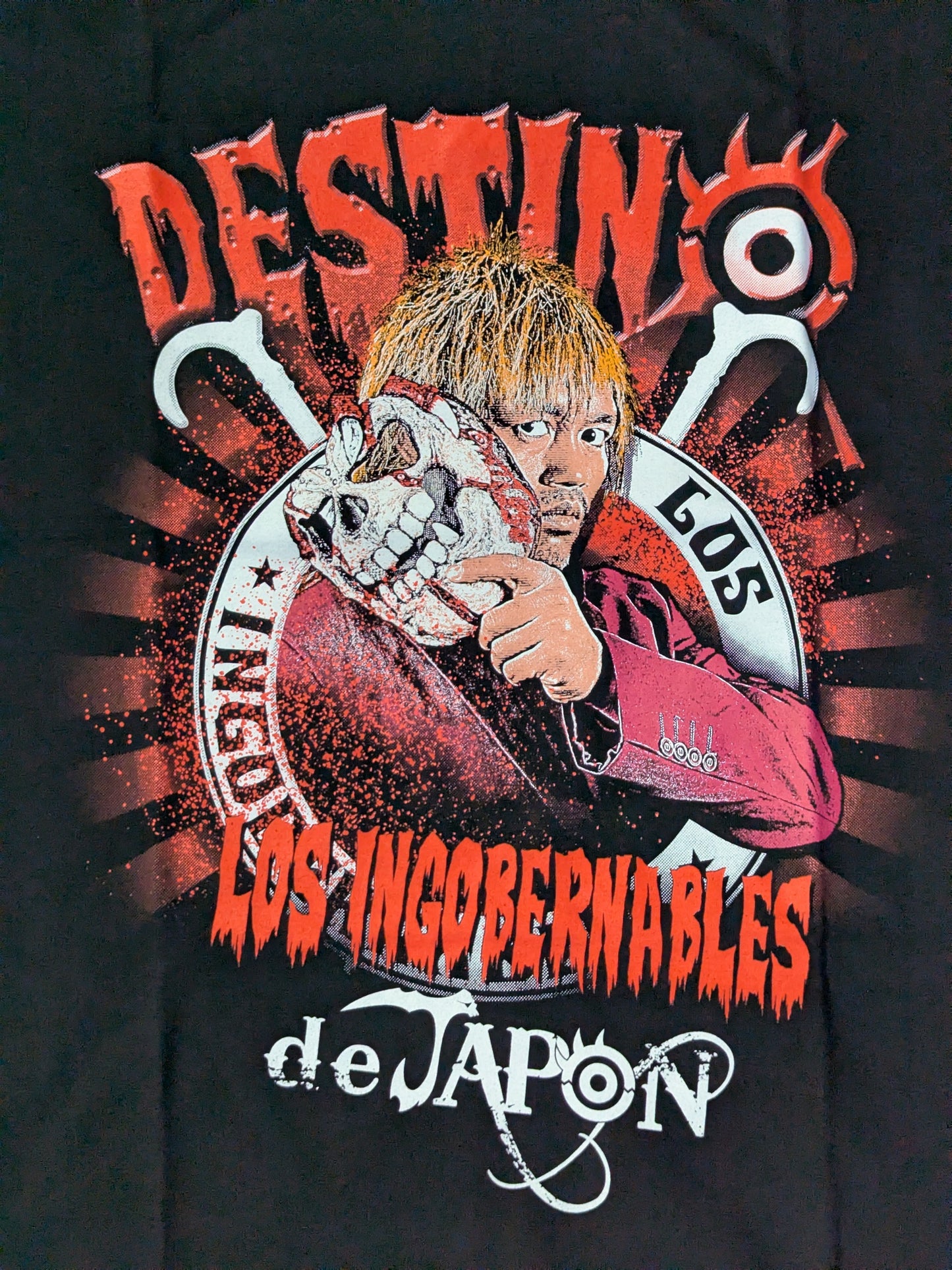 Tetsuya Naito Picture T-Shirt (EL INGOBERNABLE)