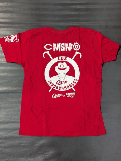 Hiroshima Toyo Carp × Tetsuya Naito "Carp de JAPON" T-shirt (red)