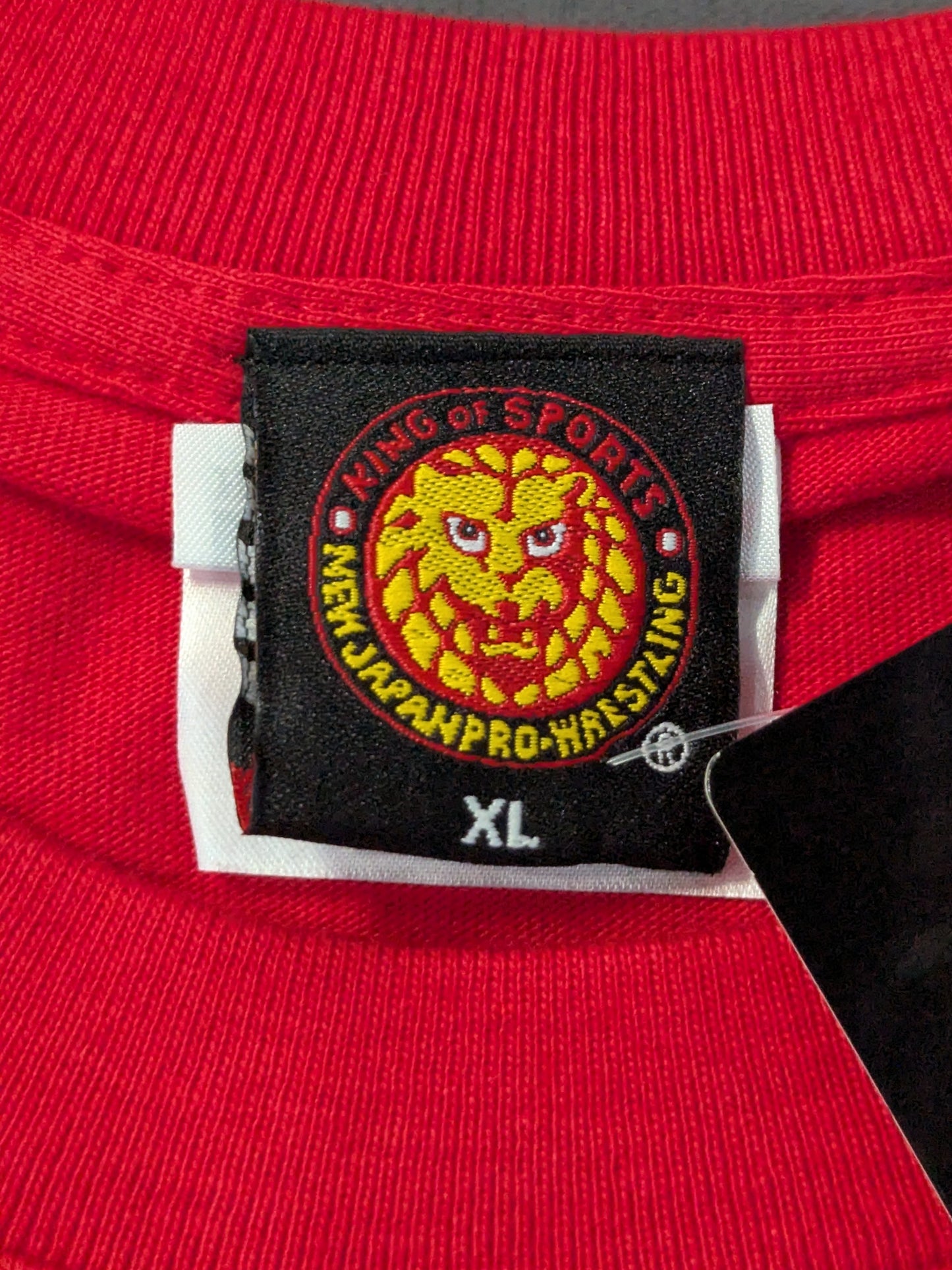 Hiroshima Toyo Carp ×New Japan Pro Wrestling  "BEST OF THE SUPER Jr. XXIII." collaboration T-shirt (red)