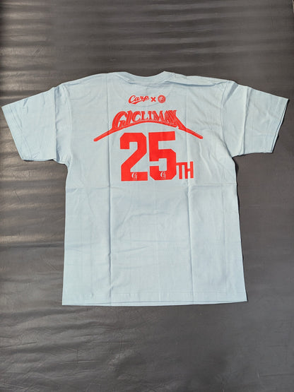 Hiroshima Toyo Carp ×New Japan Pro Wrestling  "G1 CLIMAX 25" Collaboration T-Shirt (Light Blue)
