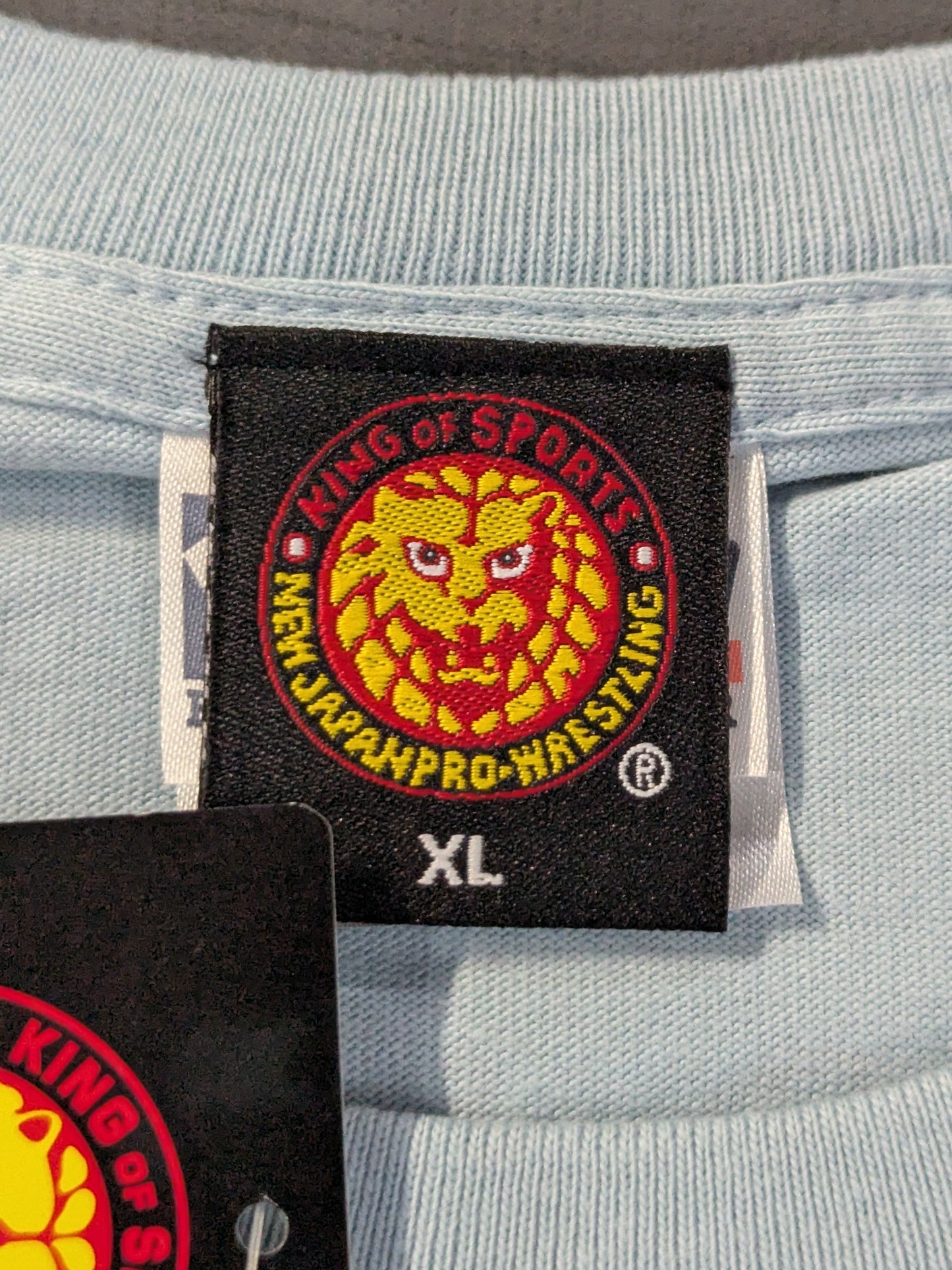Hiroshima Toyo Carp ×New Japan Pro Wrestling  "G1 CLIMAX 25" Collaboration T-Shirt (Light Blue)