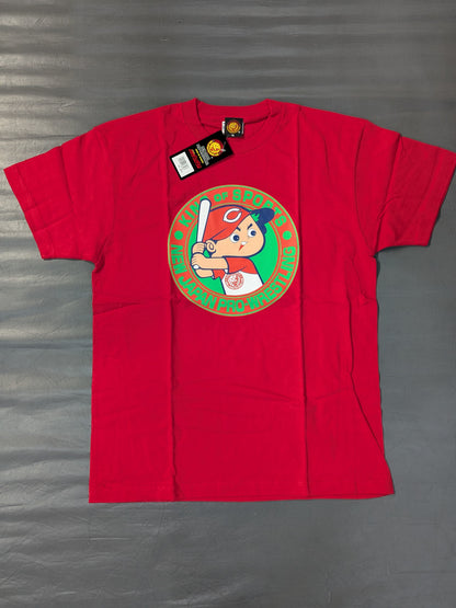 Hiroshima Toyo Carp ×New Japan Pro Wrestling  "44th ANNIVERSARY" collaboration T-shirt