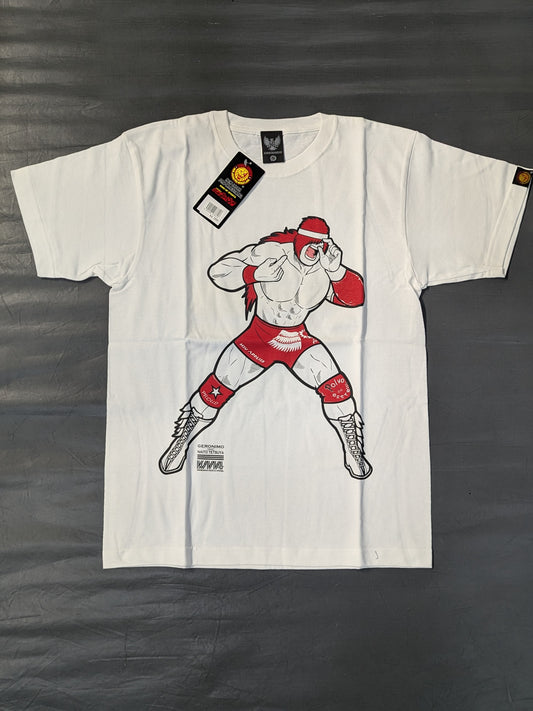 内藤哲也×ジェロニモ Tシャツ(ホワイト)