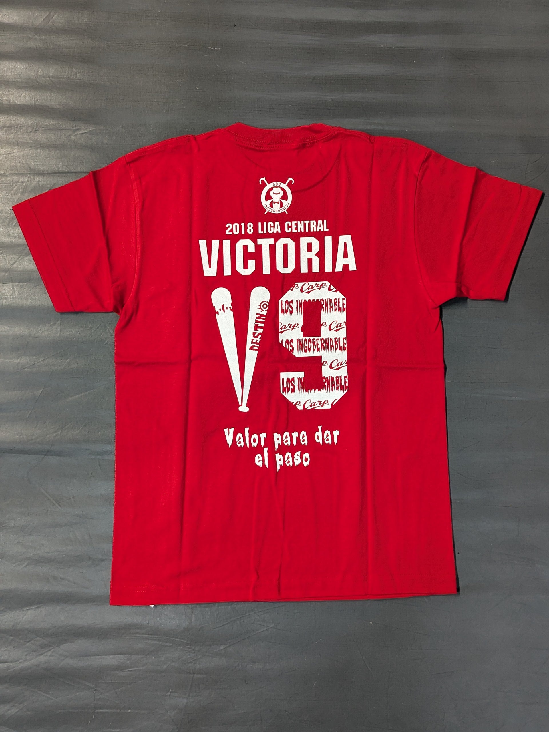 広島東洋カープ×内藤哲也コラボ V9 Tシャツ(レッド) – 闘道館