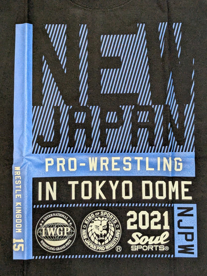 WRESTLE KINGDOM 15 Tournament Commemorative "SOUL SPORTS" T-Shirt