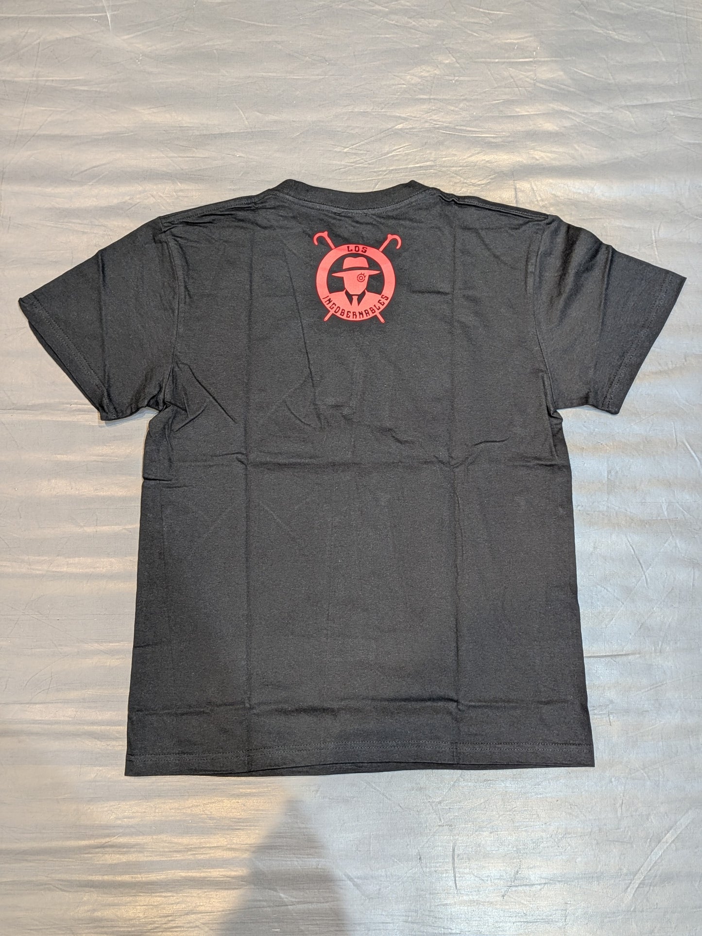 Tetsuya Naito ×L.I.J T-shirt (black× red)
