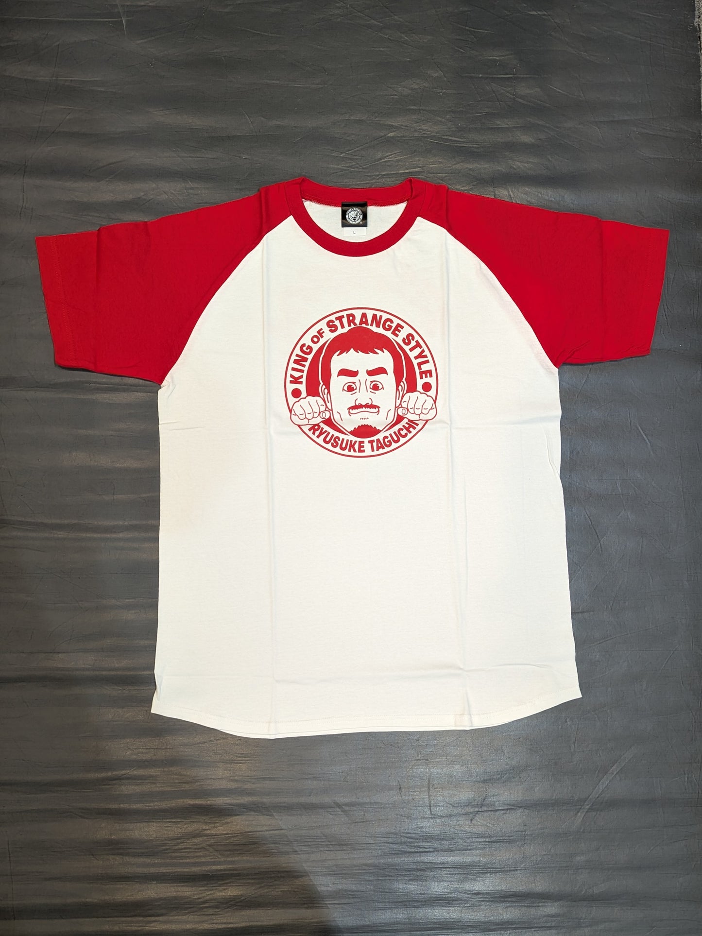 Ryusuke Taguchi Raglan T-Shirt (Red)