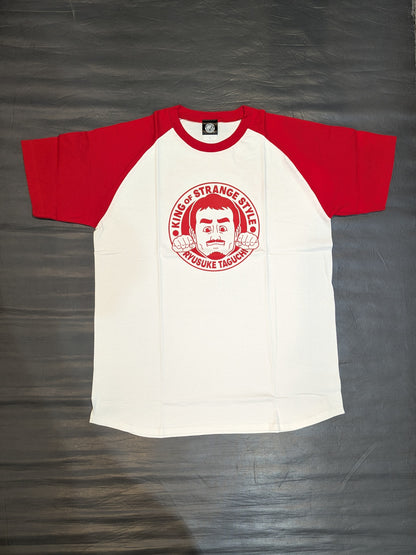 Ryusuke Taguchi Raglan T-Shirt (Red)